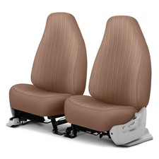 Dash Designs Dorchester Velour 1st Row Toast Custom Seat Covers