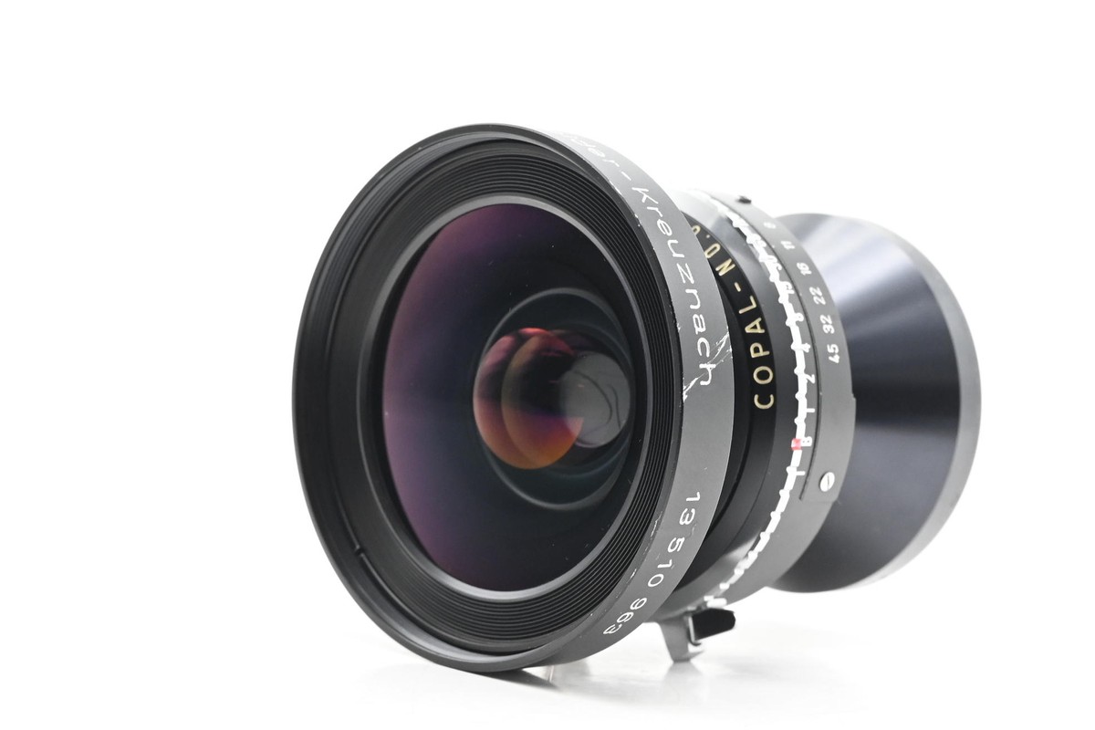 フィルムカメラ Schneider Super Angulon 90 F8 COPAL NO.0 Schneider 90mm f8 Super Angulon MC Lens w/ Copal No.0