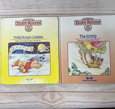 Vintage The World of Teddy Ruxpin Lullabies and The Airship Books 1985