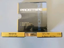 1/4" x 150' Solid One Line Gold Leaf Pin-Stripping