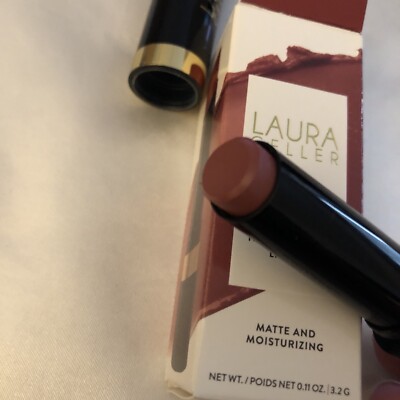 Laura Geller Smart Pout Transfer Proof Matte Lipstick Shade Witty 3.2g NIB