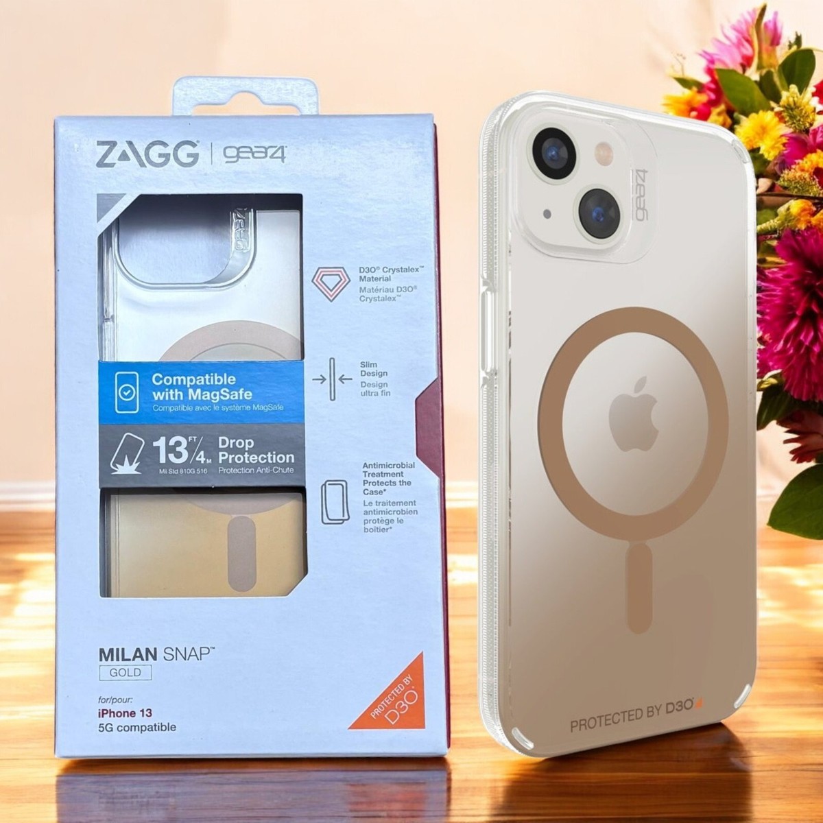 Official/Genuine/Original ZAGG GEAR4 (iPhone 14/ 13) Case MagSafe