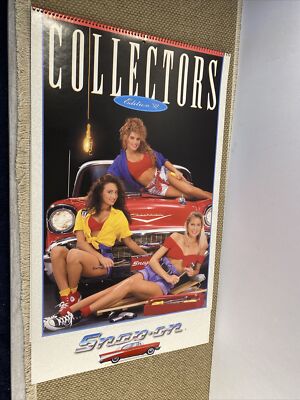 Vintage 1992 Snap On Tools Calendar Pin Up Girls Collector's
