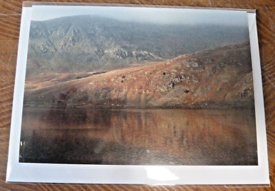 Reflexionen über Haweswater The Lake District Blanko Grußkarte Geburtstag