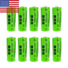 10pcs CR17450 3.0V 2500mAh Battery Non-rechargeable Li-ion Battery Brand New