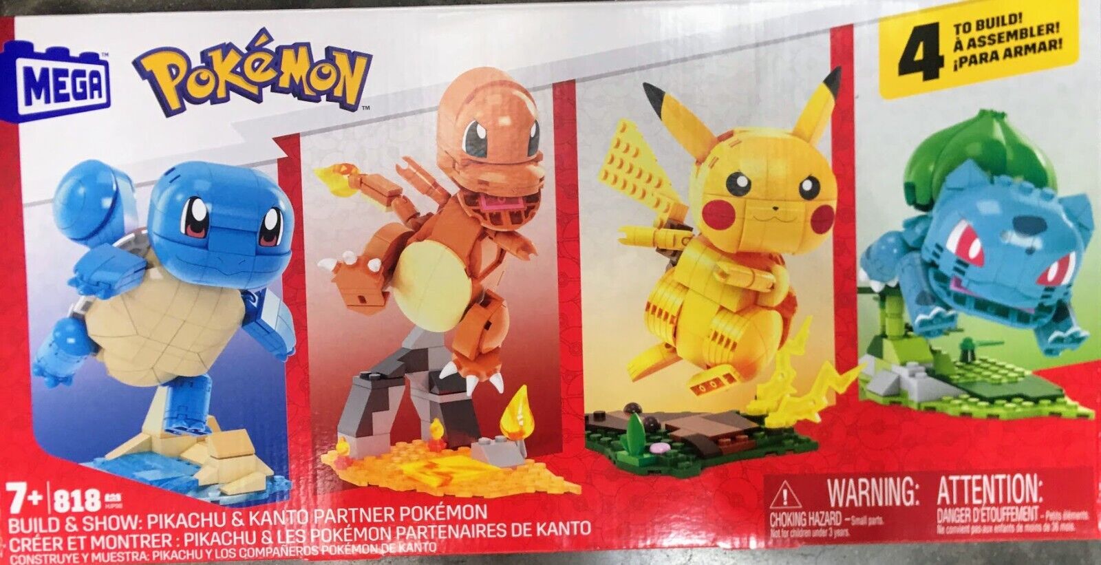 Pokémon Mega Construx Build and Show Bundle