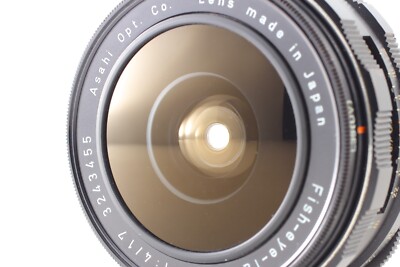 レンズ(単焦点) PENTAX FISH-EYE-TAKUMAR 17mm F4 M42 NEAR MINT+】 Pentax Fish-eye Takumar 17mm f4 Fish eye MF