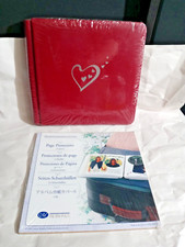 Creative Memories 7x7 "SILVER HEART" Album with Pages  1 set of Protectors