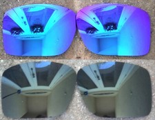 Galaxy Replacement Lenses For Oakley Double Edge OO9380 Polarized Black/Blue