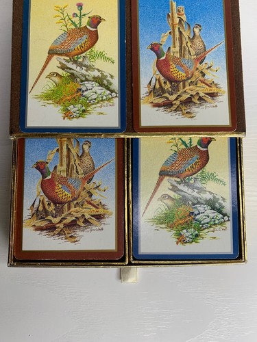 Congreso Vintage Juego de Cartas Codornices y Faisán Caza Juego Pájaro Cel-u-tone - Imagen 5 de 12