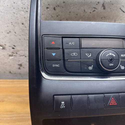 11-13 DURANGO FRONT HEATER AC TEMPERATURE CLIMATE CONTROL PANEL SWITCH W/ BEZEL - Picture 9 of 23