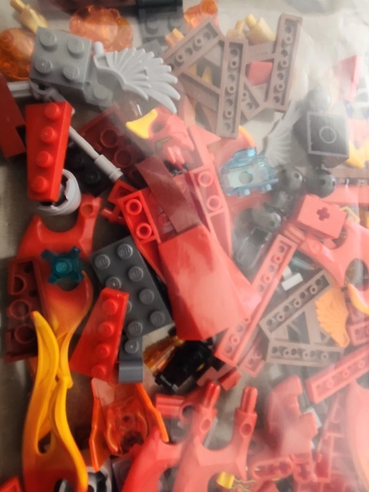 LEGO 70221 Flinx's Ultimate Phoenix Legends of Chima Complete 3 pcs chewed nobox - Image 4 of 4