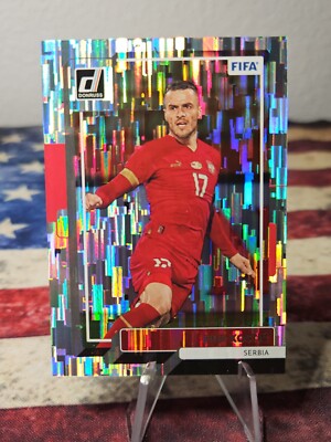 2023 2022/23 Donruss FIFA Silver Foil Filip Kostic Serbia #106