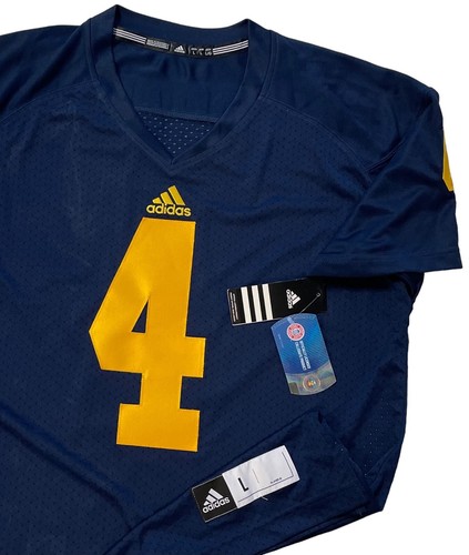 JIM HARBAUGH SIGNED MICHIGAN WOLVERINES ADIDAS JERSEY PSA/DNA COA LARGE - Picture 4 of 4