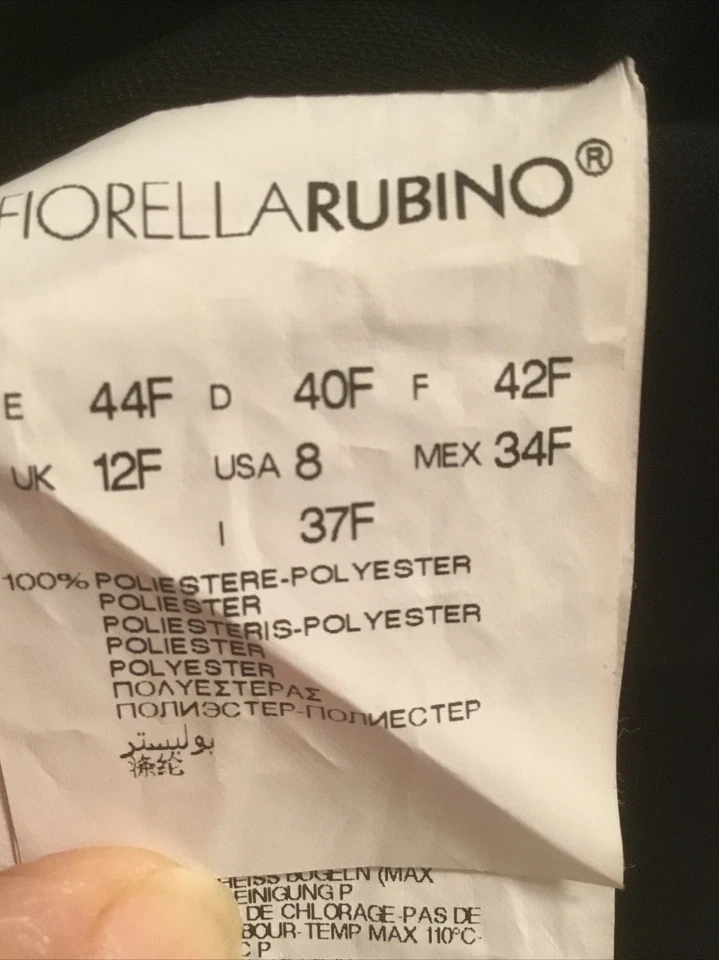 FIORELLA RUBINO PANTALONI DONNA TAGLIA COMODA - Immagine 4 di 4