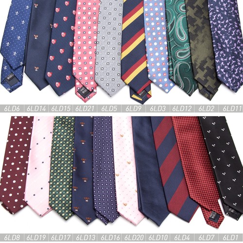 Men skinny Necktie Wedding Ties Business 6cm Fashion Clothing shirt Accessories - Picture 3 of 26