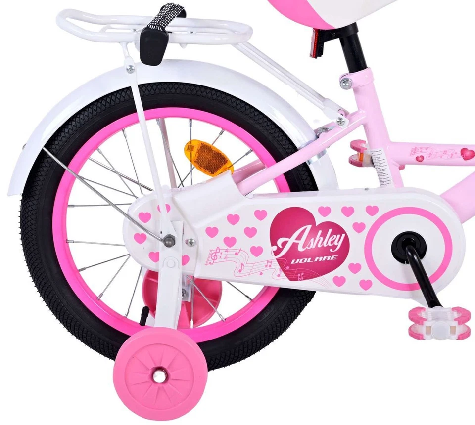 16 Zoll Kinder Mädchen Fahrrad Mädchenfahrrad Rad Bike Mädchenrad Kinderrad Rosa - Bild 3 von 4