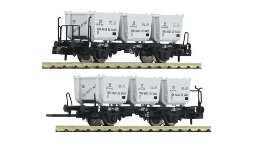 FLEISCHMANN N 823303 Doppelbehältertragwagen DB Ep III NEU OVP Von Haus zu Haus | Condition: Neu