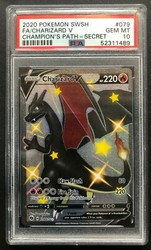 Charizard V 079/073 Champion's Path Secret Rare