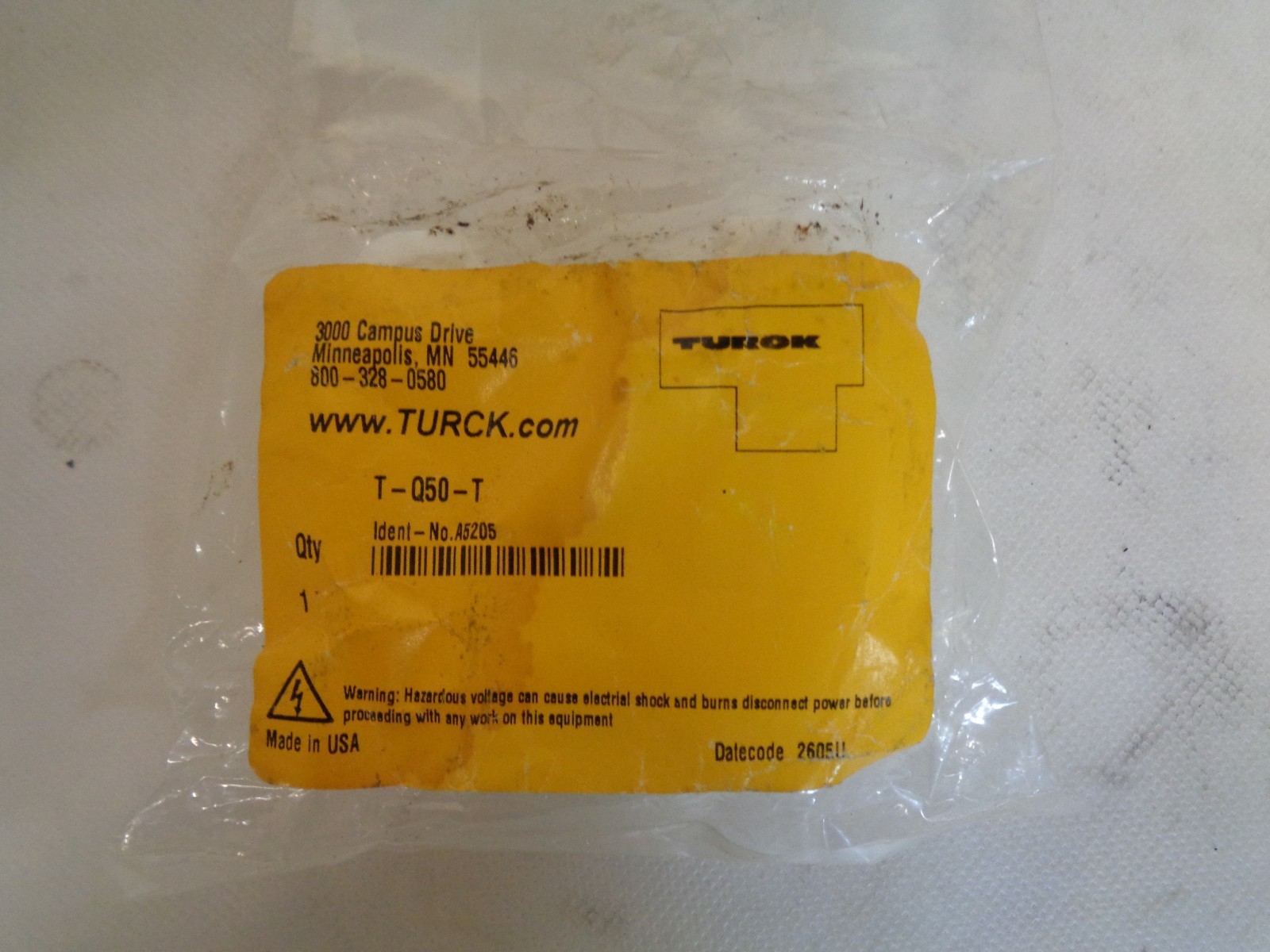 NEW TURCK T-Q50-T ENCLOSURE