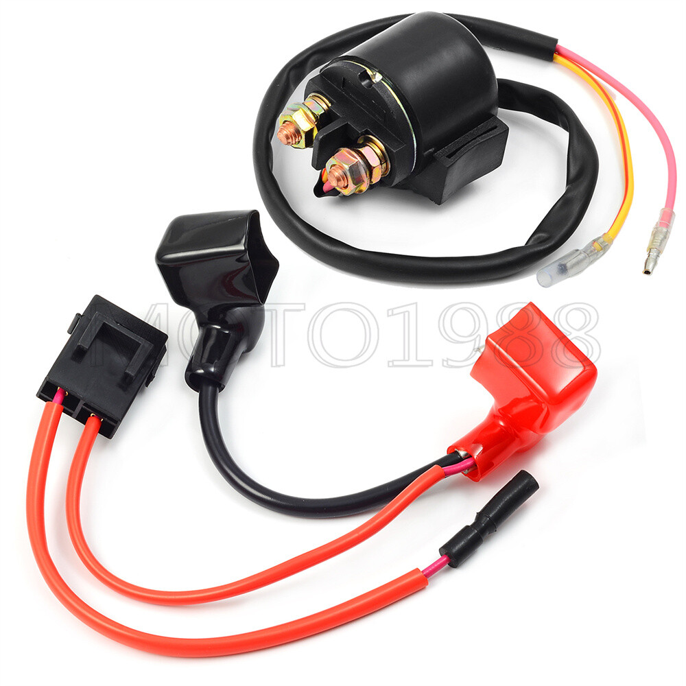 Starter Relay Solenoid Positive Side Battery Cable For Honda