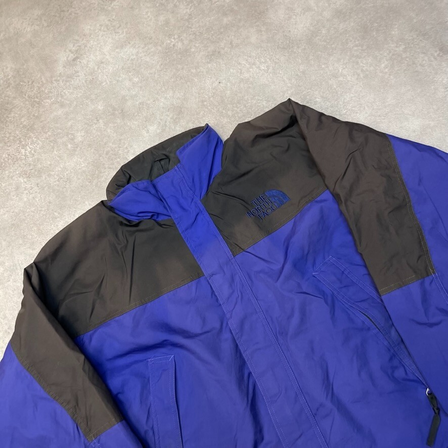 The North Face Mountain Jacket Mens Y2K Fleece Lined Hiking Coat, Purple, Small image 3