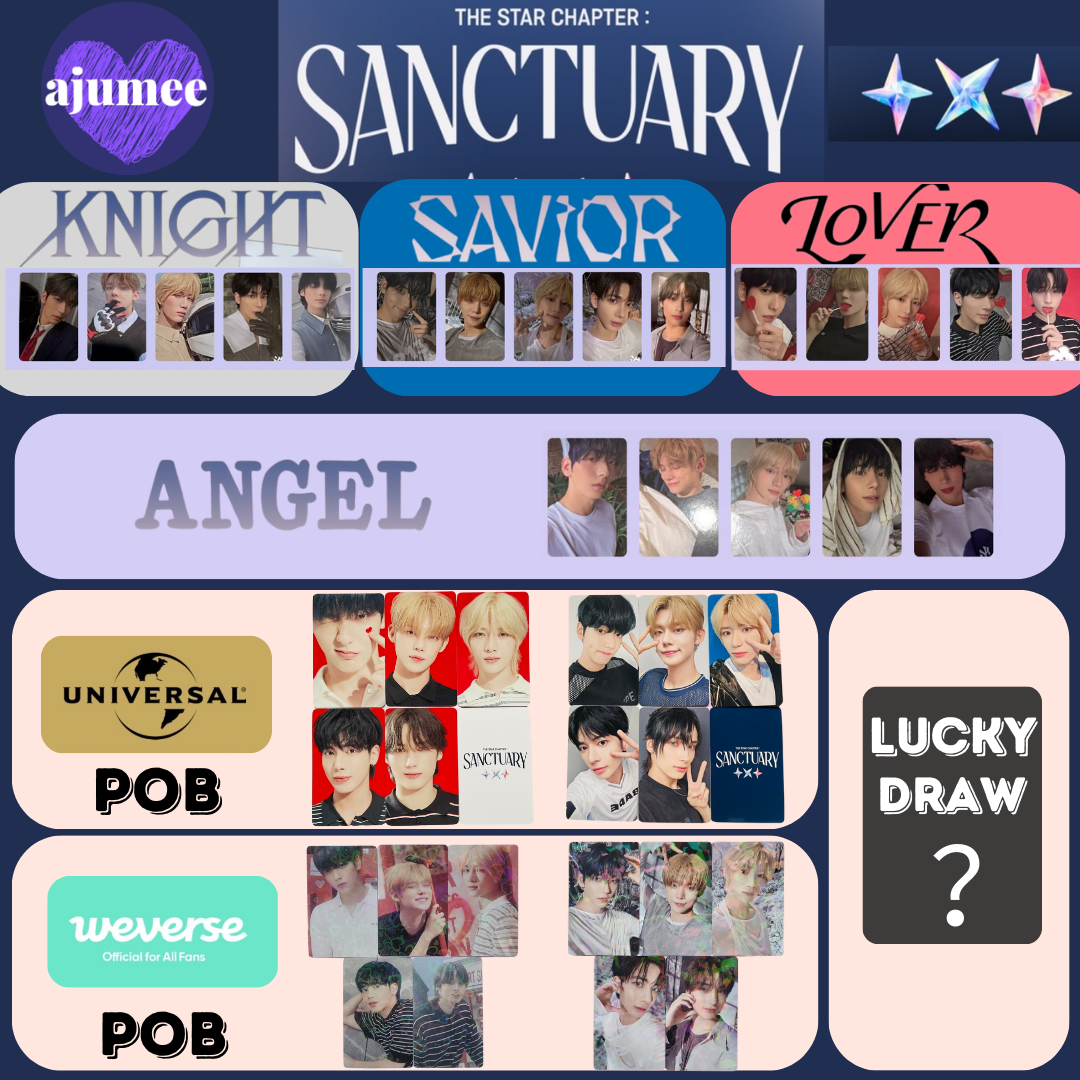 TOMORROW X TOGETHER The Star Chapter : SANCTUARY JAPAN POB TOMORROW X TOGETHER The Star Chapter : SANCTUARY JAPAN POB