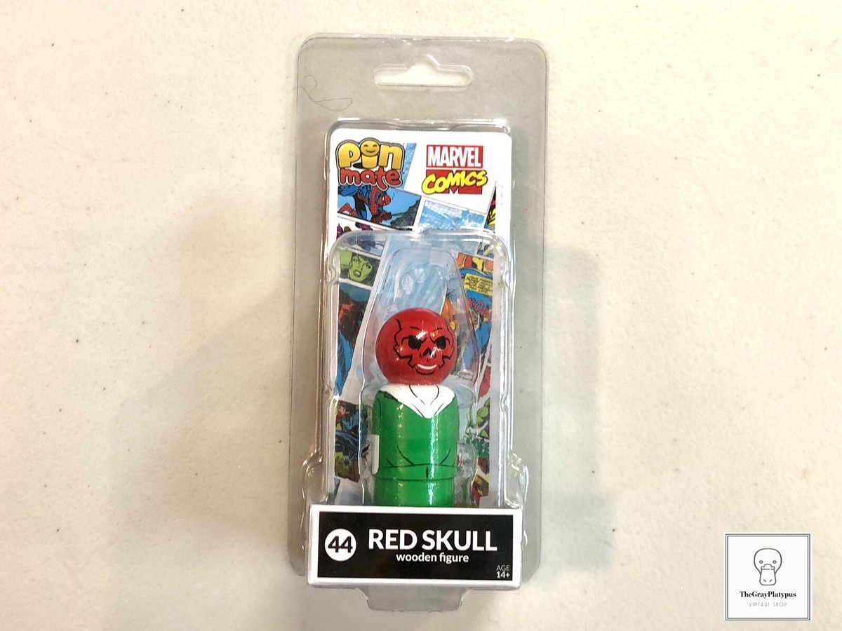 Pin Mate Marvel Comics Red Skull Wooden Figure 44 Avengers