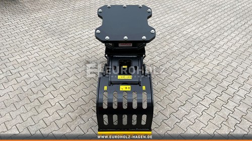 Sortiergreifer MB Crusher MB-G600 S4 für Minibagger 360° mit Platte 6-12 t - Bild 7 von 14