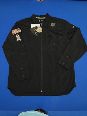 NIKE Miami Dolphins NFL Salute To Service Onfieid Coach Nylon