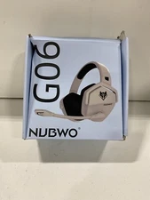 NUBWO G06 Dual Wireless Gaming Headset with Microphone for PS5, PS4, PC, Mobile