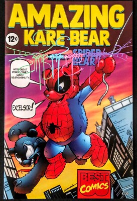 Killer Kare Bears Amazing Fantasy 15 Homage Trade Variant SIGNED Gorkem
