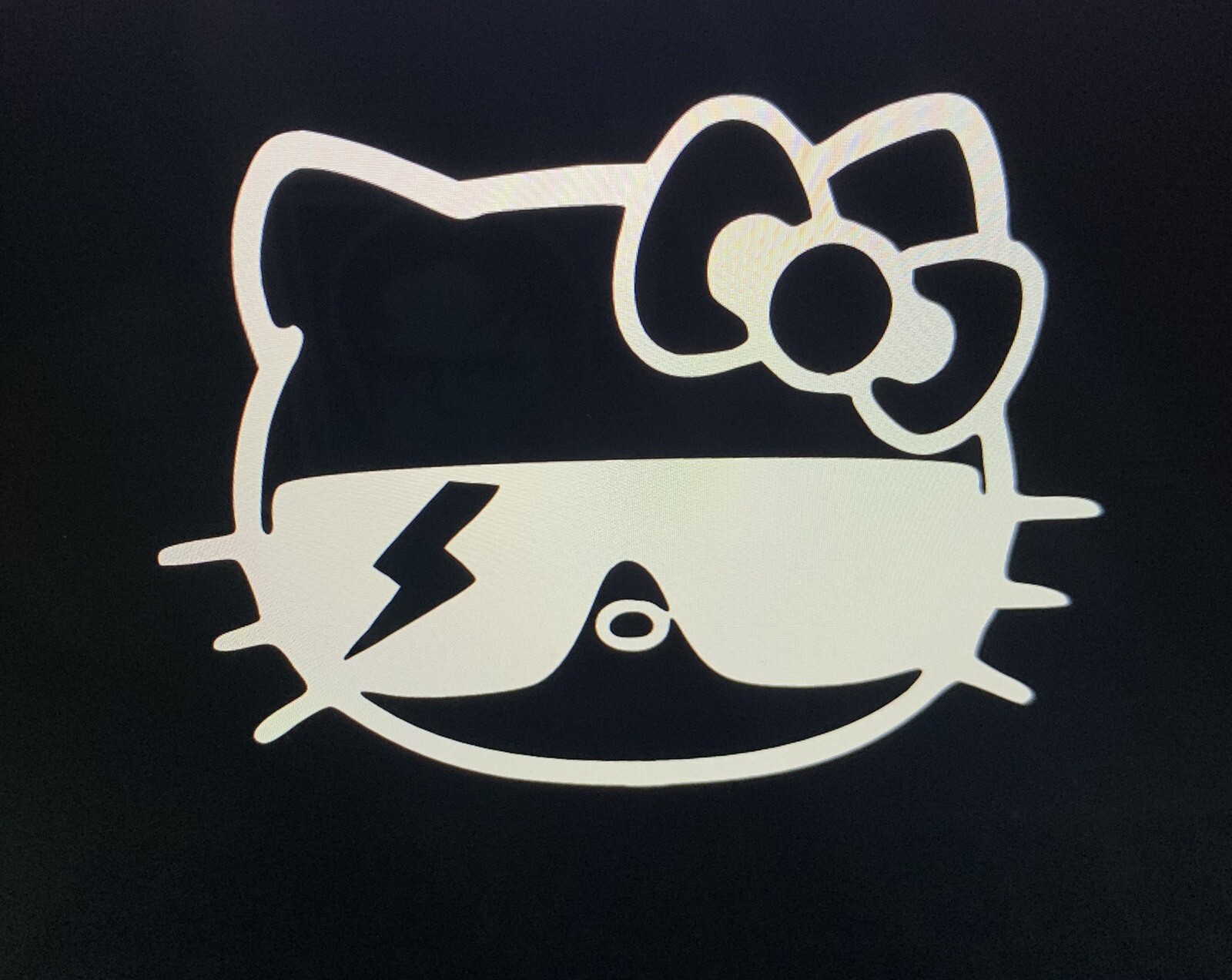 HELLO KITTY DECAL STICKER TRUCK BIKE HELMET VEHICLE WINDOW WALL CAR