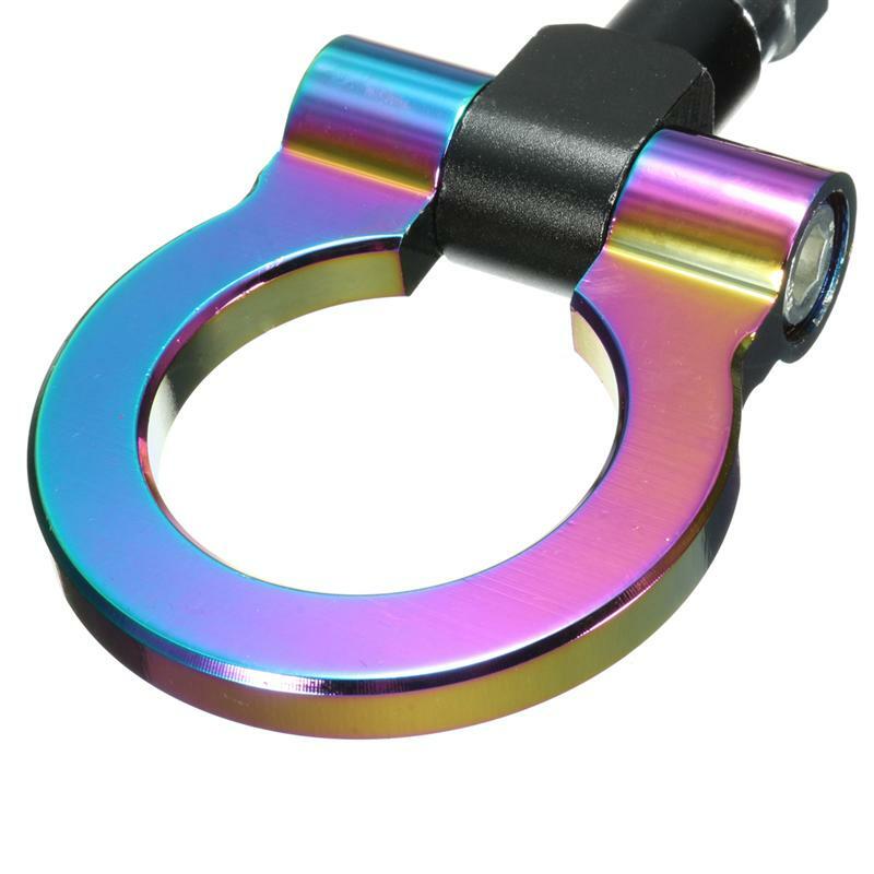 Car Aluminum Auto Parts Trailer Hook Ring Eye Tow Towing Front Rear Tow Hook
