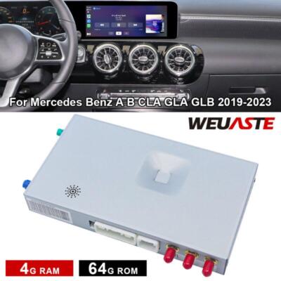 Car Android Decoder Box NTG 6.0 Multimedia Player 4G+64G For Benz GLA 2020-2023