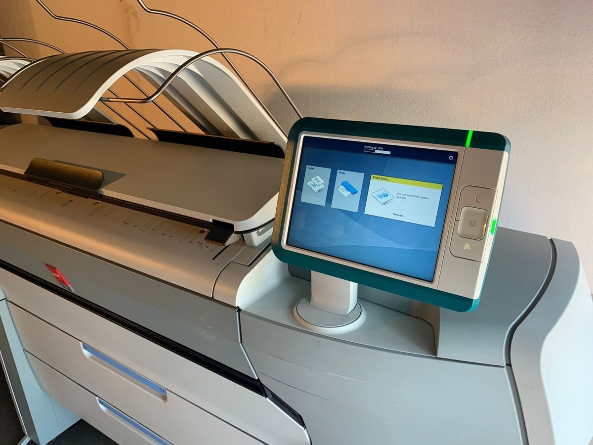 OCE COLORWAVE 700 WIDE FORMAT POSTER PRINTER, FREE DELIVERY and