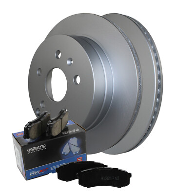 Rear Brake Kit 303mm Rotors & Akebono Ceramic Pads For Chevy Equinox GMC Terrain