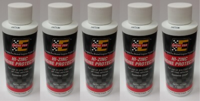 (5) Engine Pro 40-1900 HI-ZINC ZDDP Plus 4oz Protective Engine Oil Zinc Additive