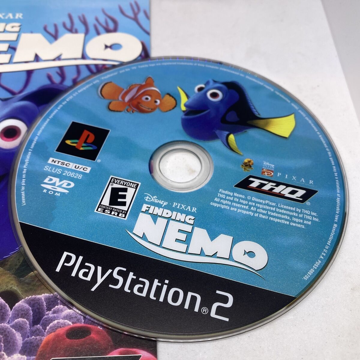 Finding Nemo (Sony PlayStation 2, 2003) PS2 Black Label Game Finding Nemo (Sony PlayStation 2, 2003) PS2 Black Label Game