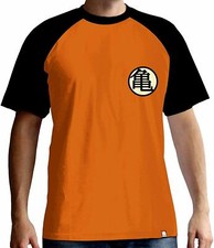 T-Shirt Dragon Ball Z Kame Symbole Jersey Orange Homme Officiel ABYstyle