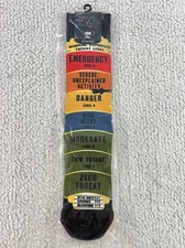 Bioworld Fantastic Beasts Hogwarts Crew Socks 1 Pair Mens Shoe Size 8-12 New