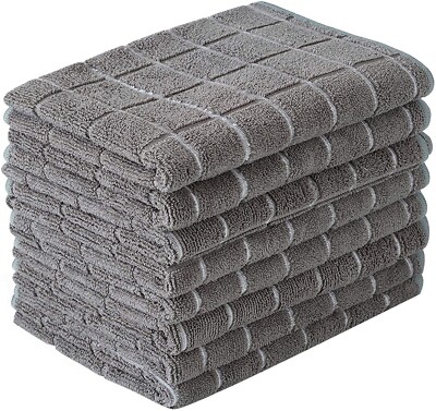 Microfiber Dish Towels - Soft, Super Absorbent and Lint Free Kitchen Towels 