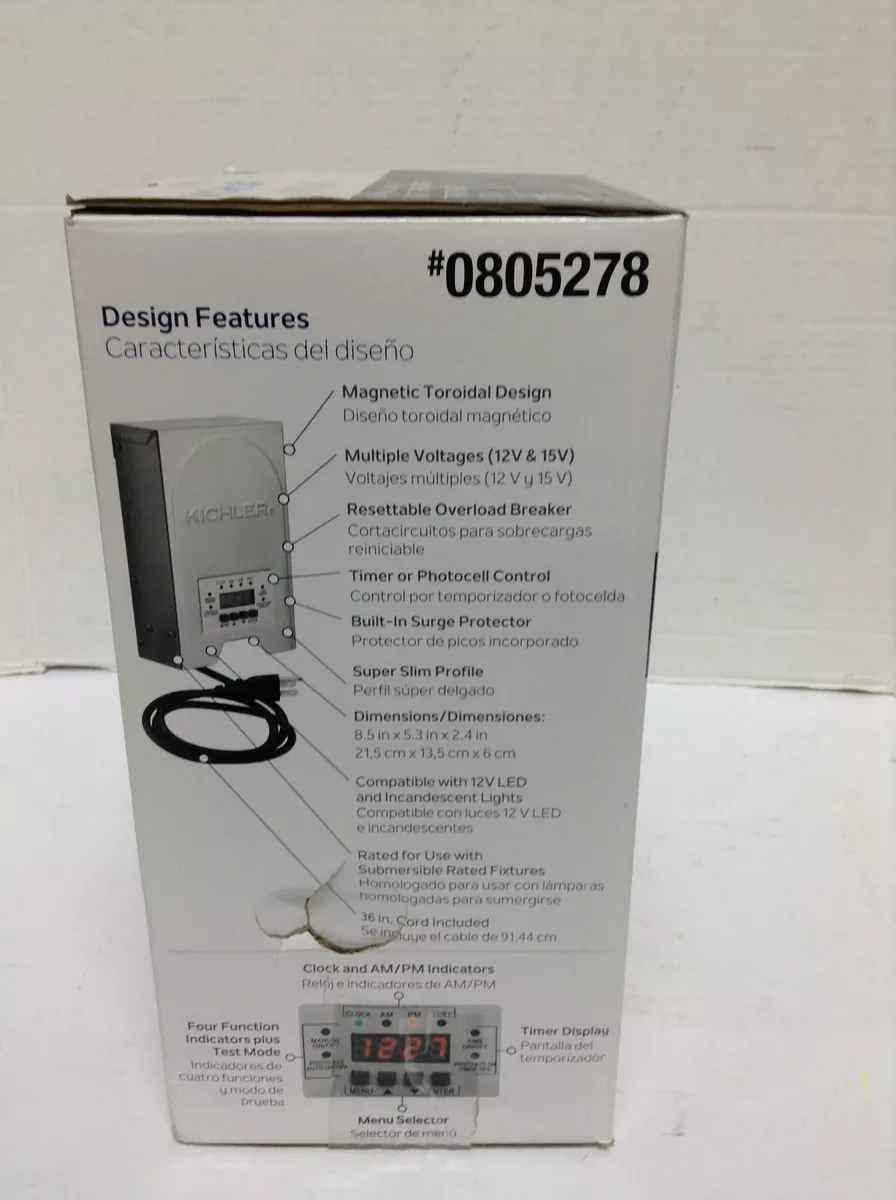 Kichler landscape lighting transformer deals