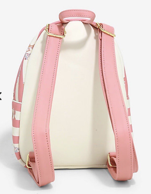 disney best friends stripe mini backpack DISNEY BEST FRIENDS STRIPE MINI BACKPACK