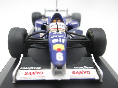 1/43 GP France Magny-Cours 1996 Williams-Renault FW18 #6 Jacques Villeneuve ONYX - Foto 4 di 12