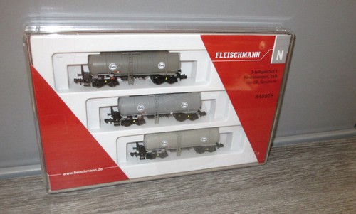 Fleischmann N 848028, Set Kesselwagen EVA, Epoche IV,  N1395 | Zustand: Gebraucht