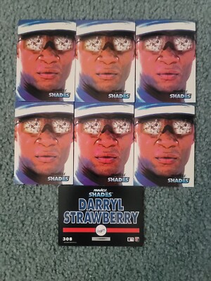1992 Pinnacle Shades Darryl Strawberry Baseball Card Lot of approx