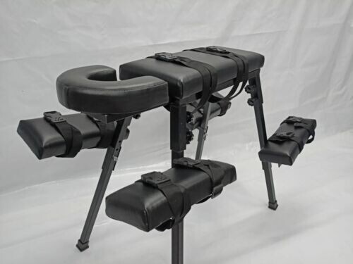 Spanking Bench BDSM Portable Flogging BDSM Furniture Bench Wine Color - Picture 3 of 9