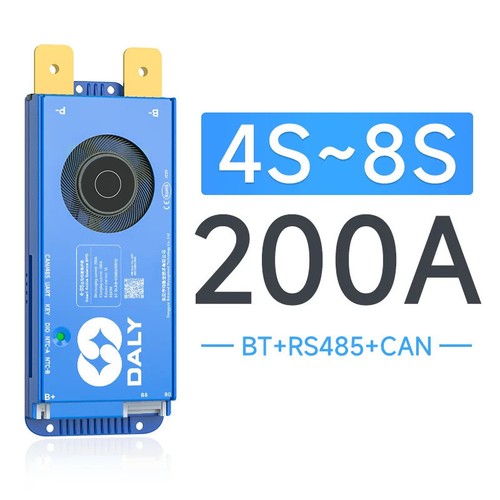 Daly Smart BMS Lifepo4 4S-24S Wifi Active Balancer 1A Current 40-500A Li-ion BMS - Imagen 19 de 24