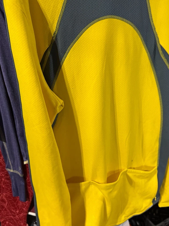 Chaqueta de ciclismo Cannondale amarilla XXL Foto 2 de 4